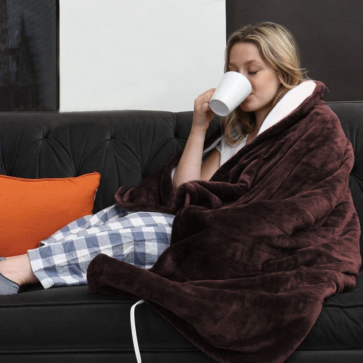 Elektrisk opvarmet floneltæppe - CozyHeat