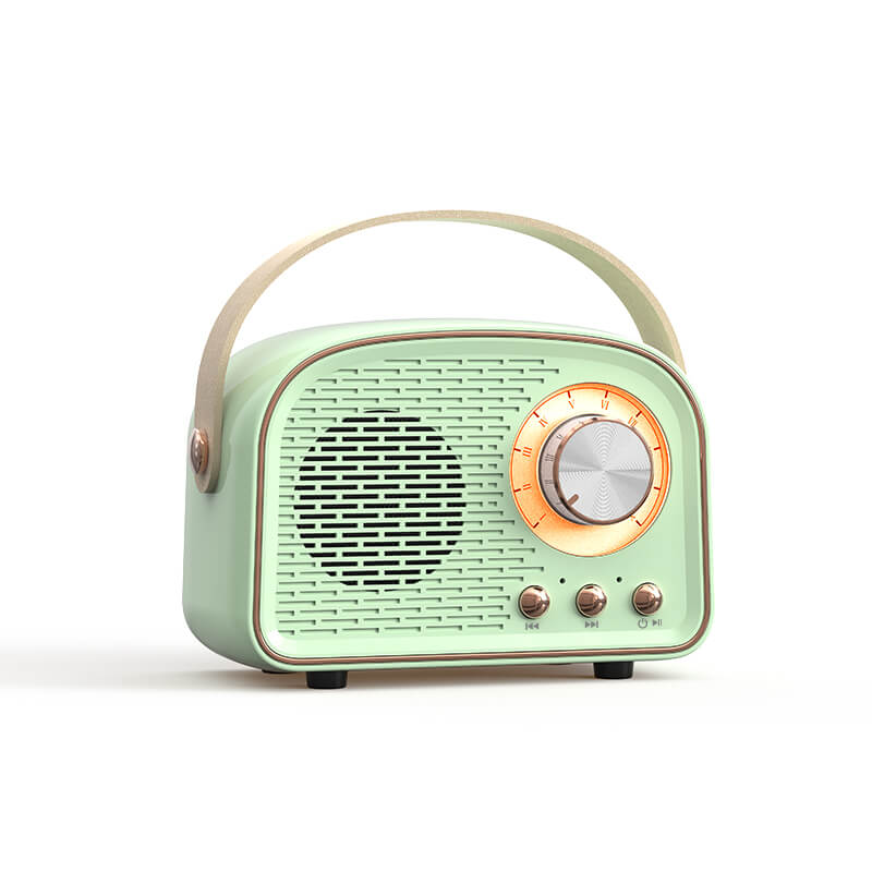 Vintage Bluetooth højttaler med FM-radio – RetroVibe
