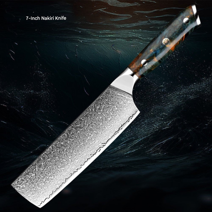 Japansk damaskusknivsæt – KairoBlade