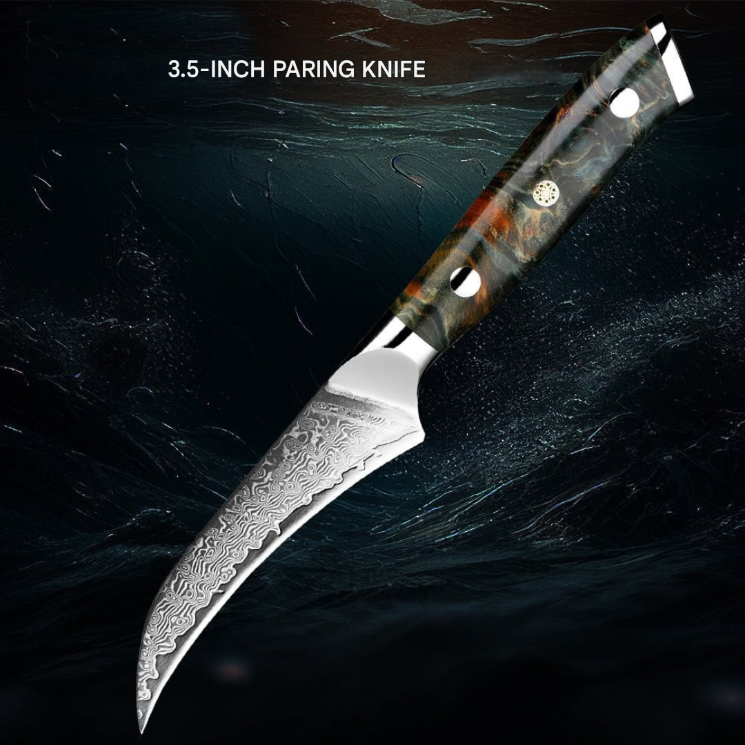 Japansk damaskusknivsæt – KairoBlade