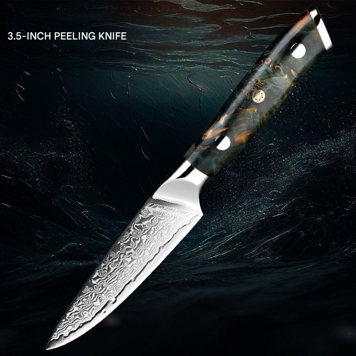 Japansk damaskusknivsæt – KairoBlade