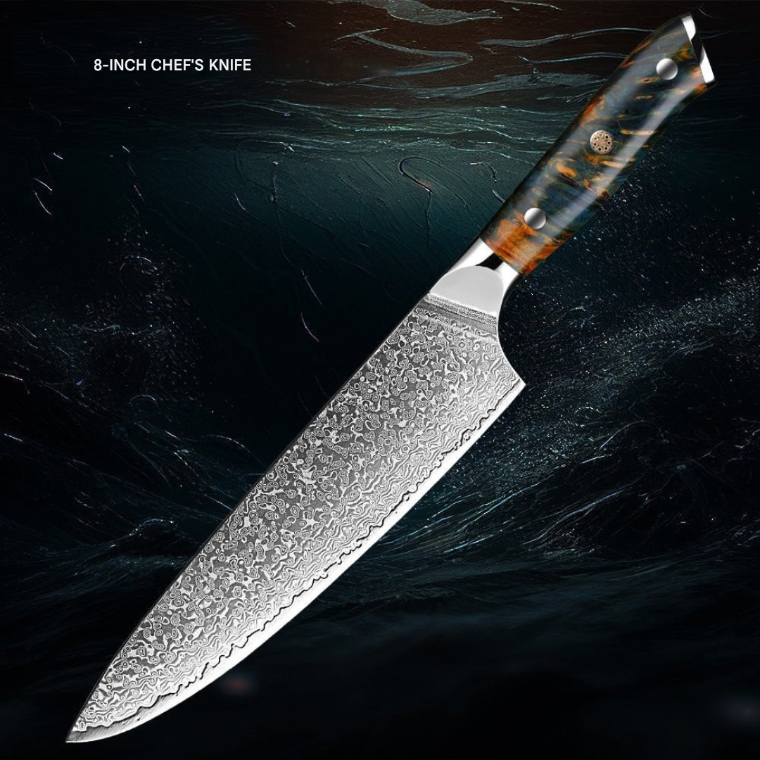 Japansk damaskusknivsæt – KairoBlade