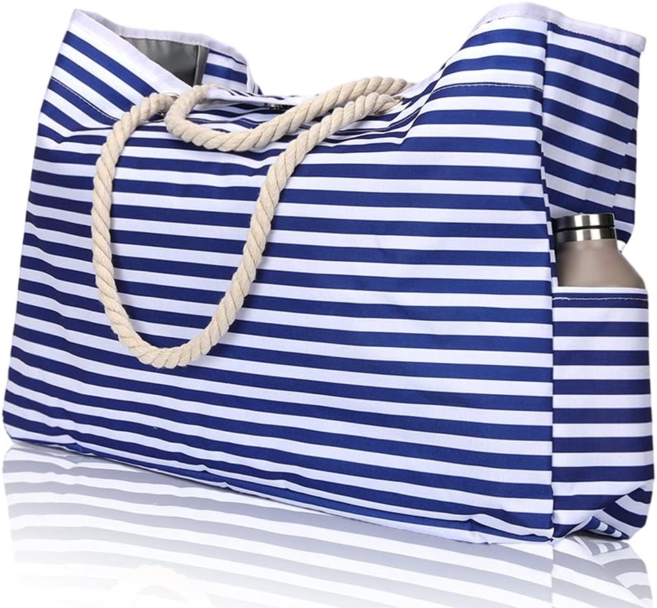 Vandtæt ekstra stor strandtaske med bonus-rejseetui – CoastCarry
