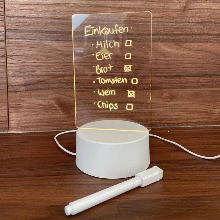 Belyst Magisk Notatblok - GlowPad