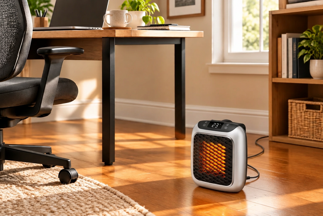 Bærbart varmeapparat med 800 W og timer – Thermora