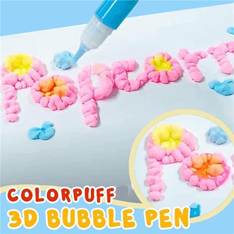Magiske 3D farvepenne - 3D PuffMaster