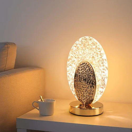 Moderne & Luksuriøs Påfuglebordlampe - PeacockLuxe