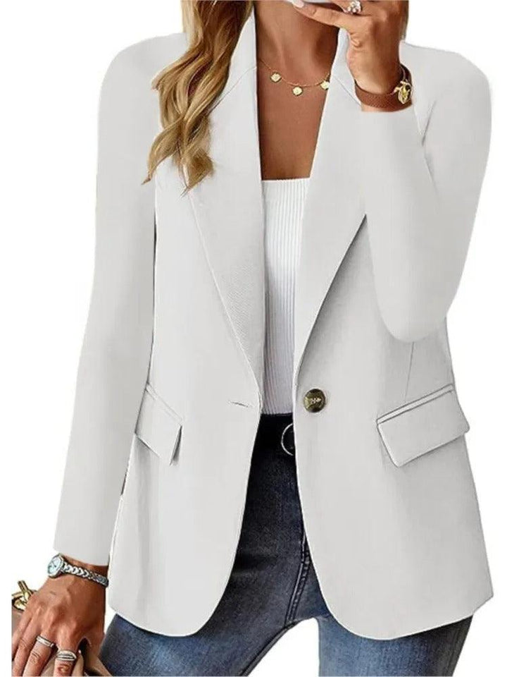 Casual blazer med lange ærmer - Mira
