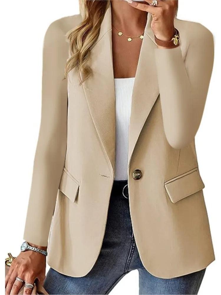 Casual blazer med lange ærmer - Mira
