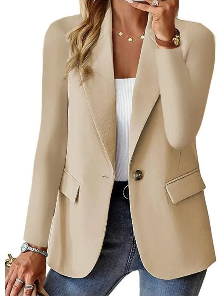 Casual blazer med lange ærmer - Mira