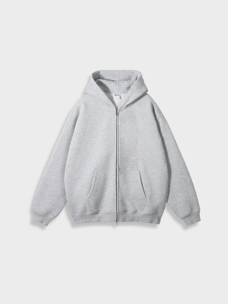 Oversized vest med lynlås - Ava
