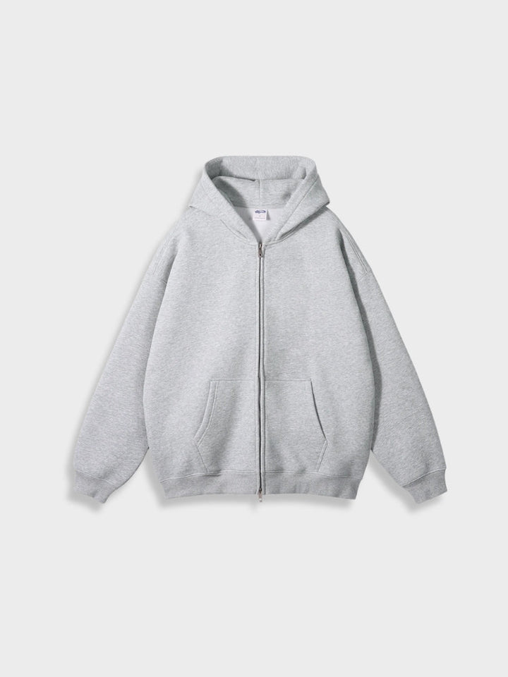 Oversized vest med lynlås - Ava