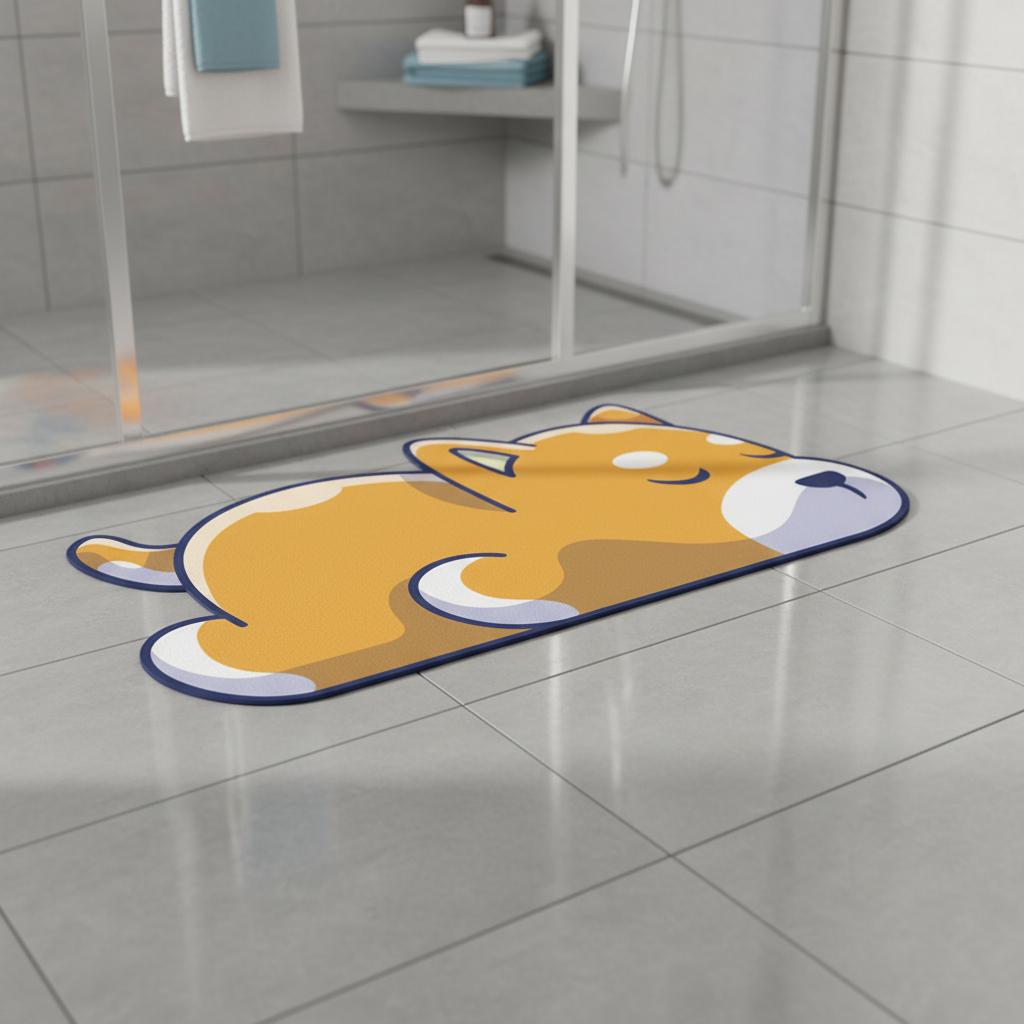 Gewebte Nylon Lussenmatte - Bathmunch