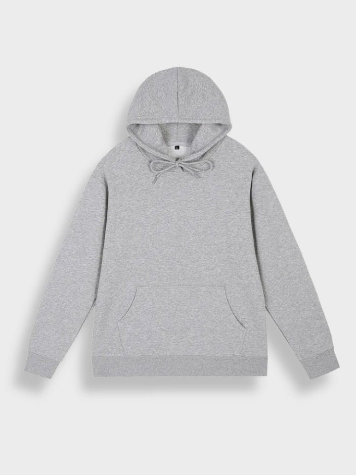 Oversized herre-hoodie med print - Noah