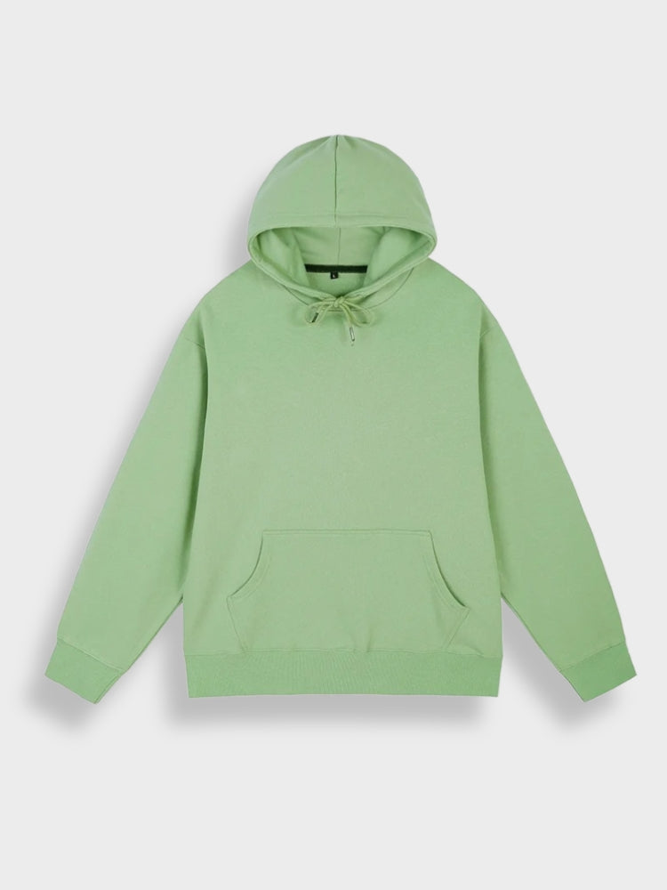 Oversized herre-hoodie med print - Noah
