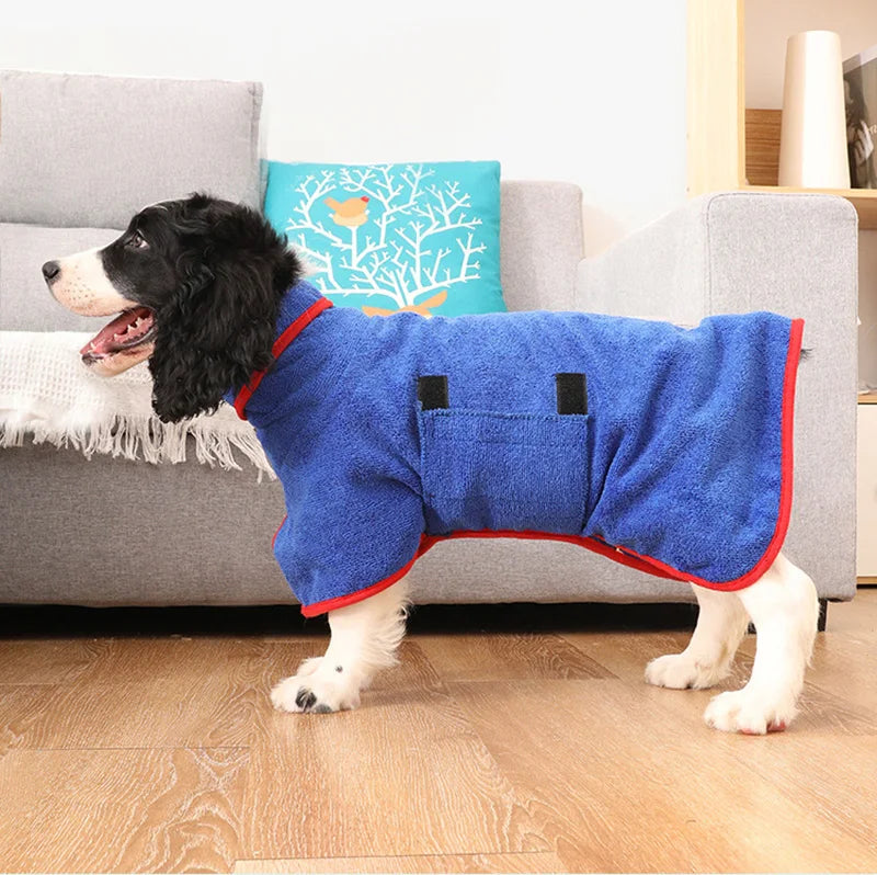 Behagelig hundebadekåbe - Finn