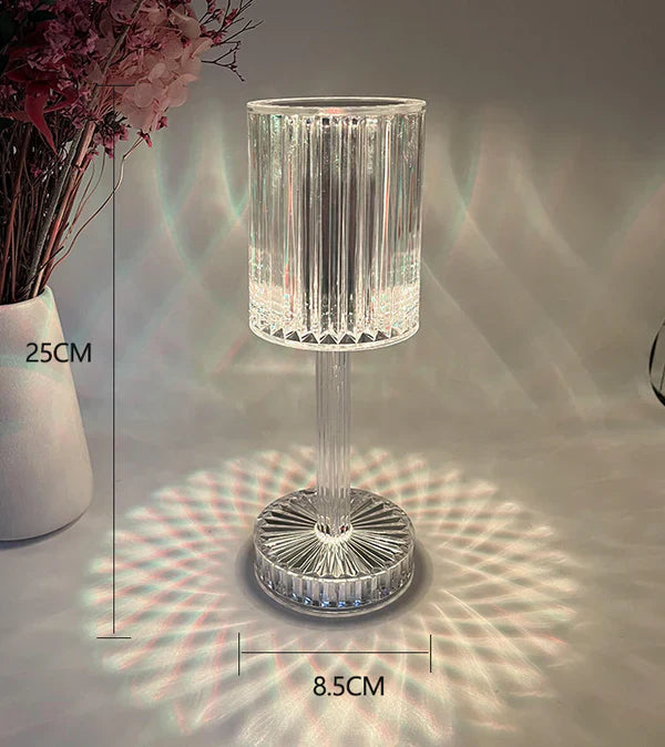 Dæmpbar Krystal Bordlampe med Moderne Belysning - Seraphine
