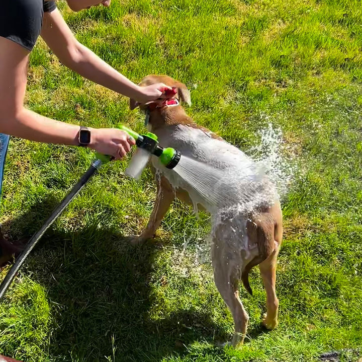 Brusersprøjte til hunde - WashBuddy