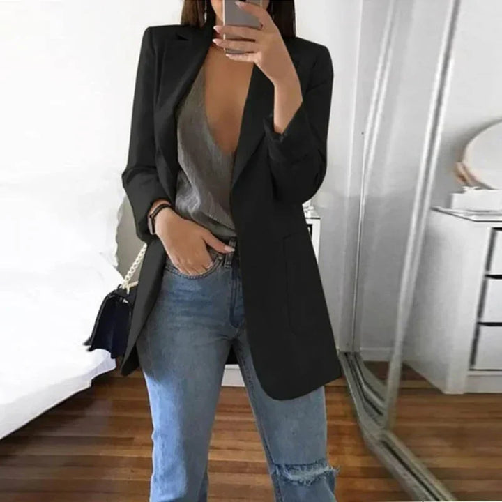 Stilfuld elegant streetwear-blazer - Serena