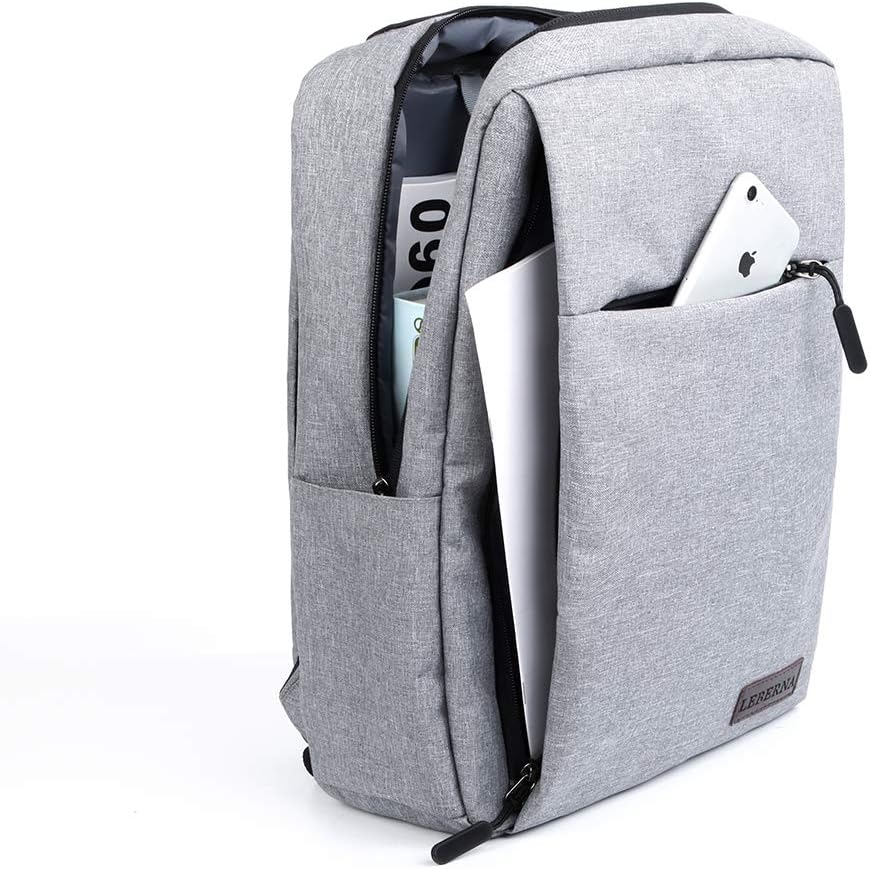 Slank vandtæt laptoprygsæk med USB-port