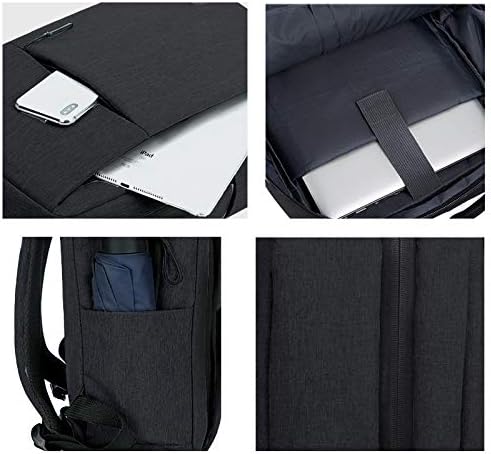 Slank vandtæt laptoprygsæk med USB-port