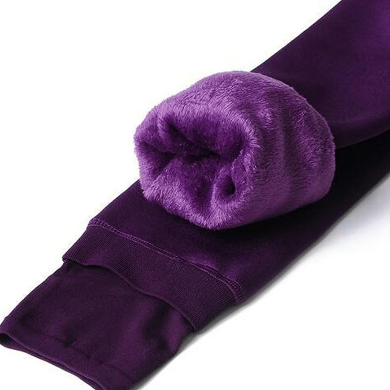 Fleeceforet vinterleggings - Elsa