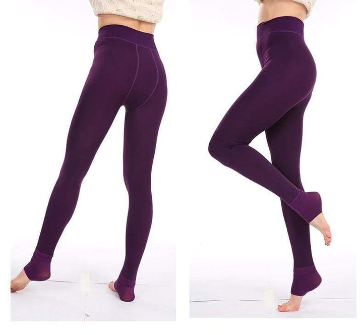 Fleeceforet vinterleggings - Elsa