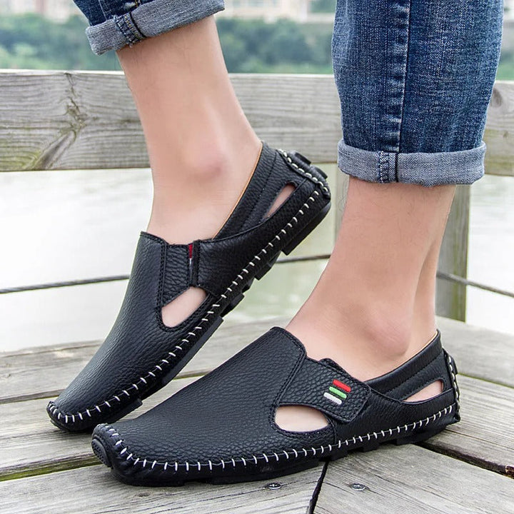Behagelige slip-on fritidssko til herrer – lette og åndbare – Matteo