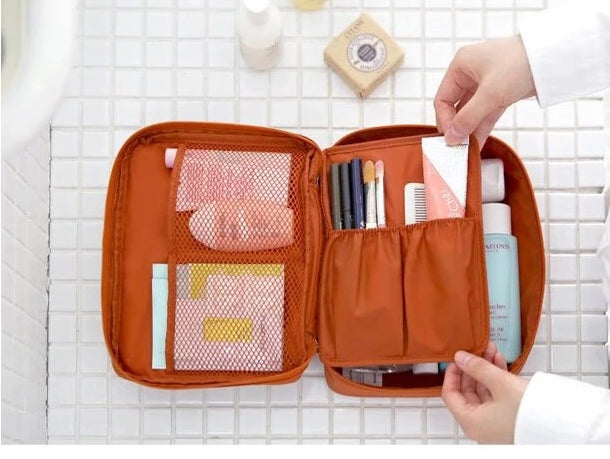 Kompakt vandtæt make-up-rejsesæt – 2 for prisen af 1 mini-kosmetikopbevaringsæske