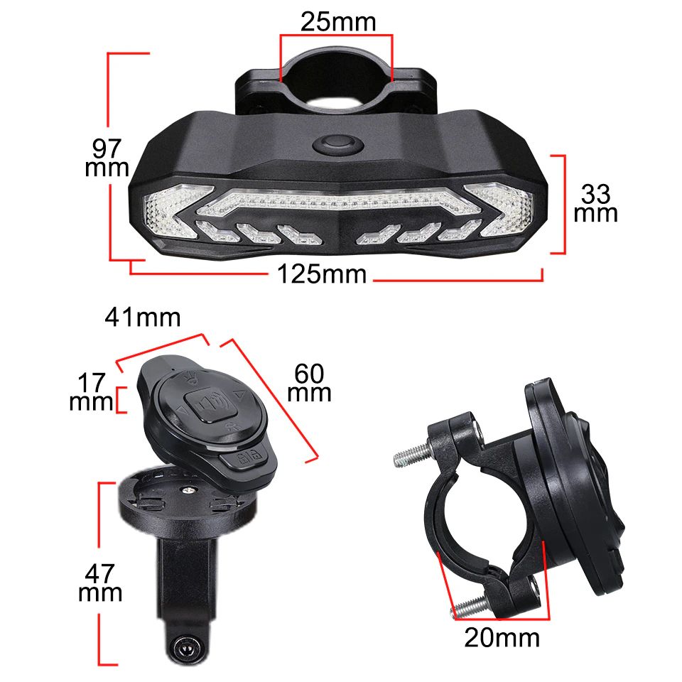 Smart baglygtealarm - BikeGuard™