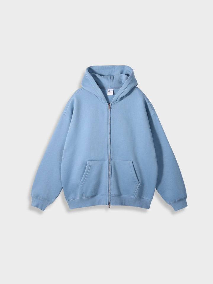 Oversized vest med lynlås - Ava