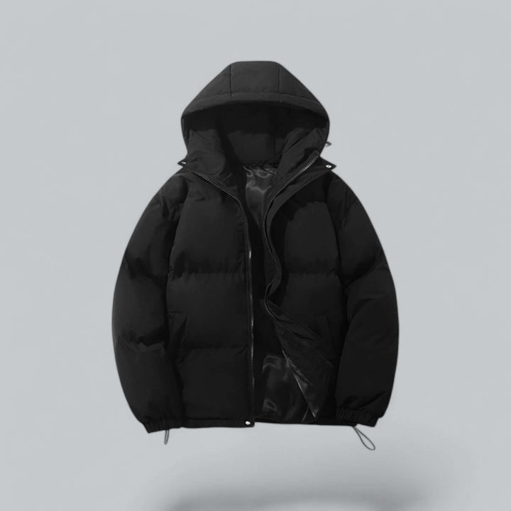 Men's Warm Winter Parka Coat with Adjustable Hood 1