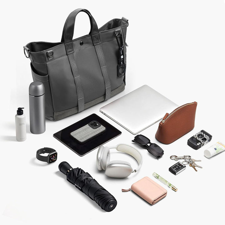 Laptop-skuldertaske med flere rum og justerbar skulderrem – MetroCarry