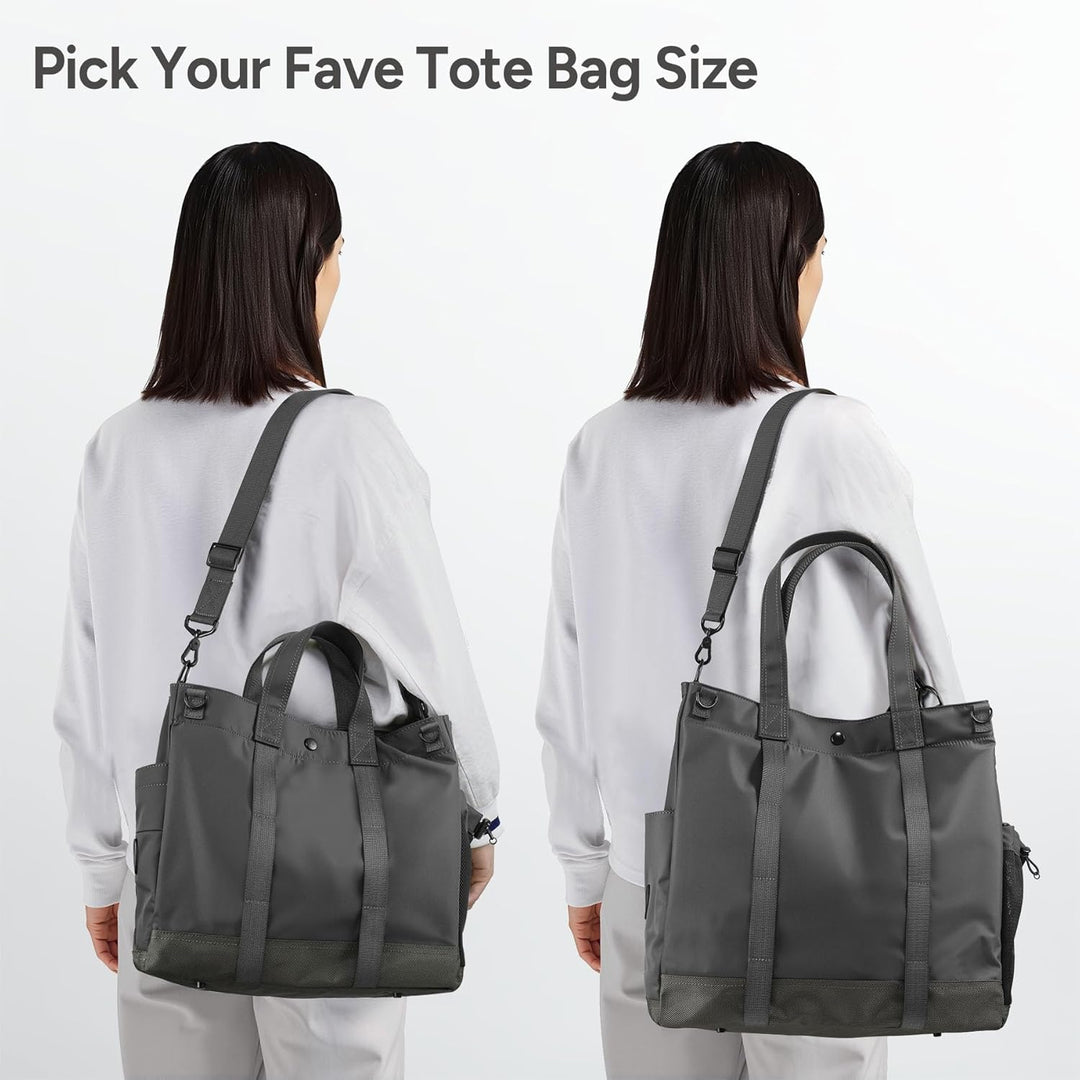 Laptop-skuldertaske med flere rum og justerbar skulderrem – MetroCarry