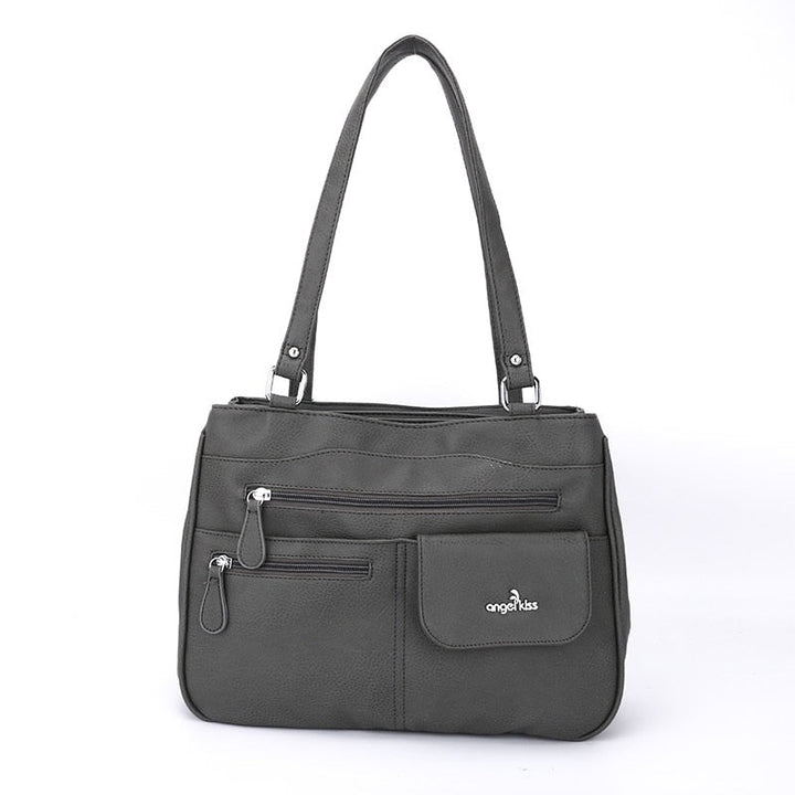 Skulder- og crossbody-taske til damer med flere rum – FlexiCarry