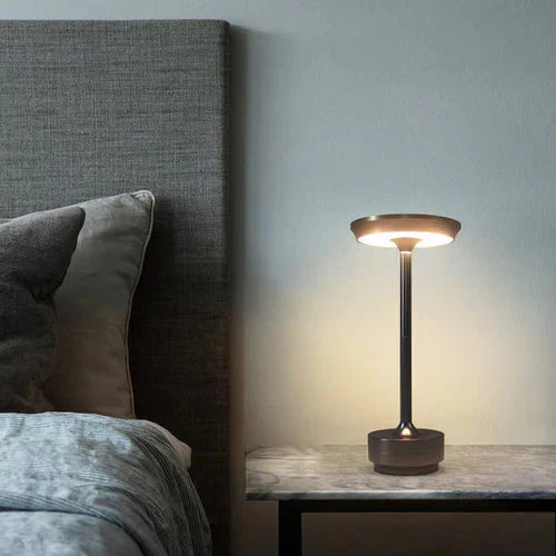 Trådløs USB-opladelig designbordlampe - GlowBeam