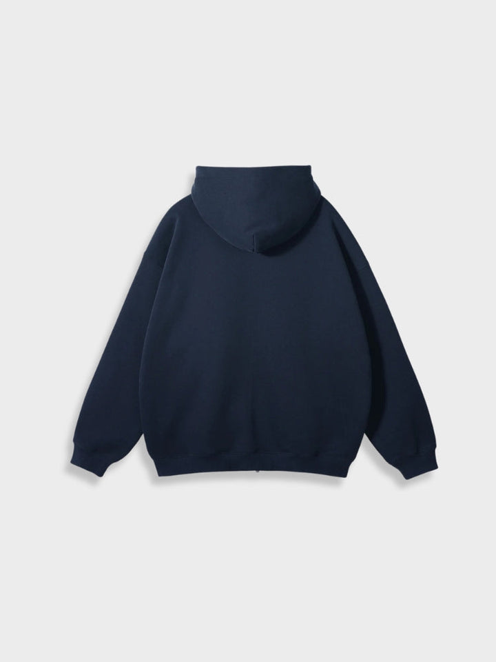 Oversized vest med lynlås - Ava