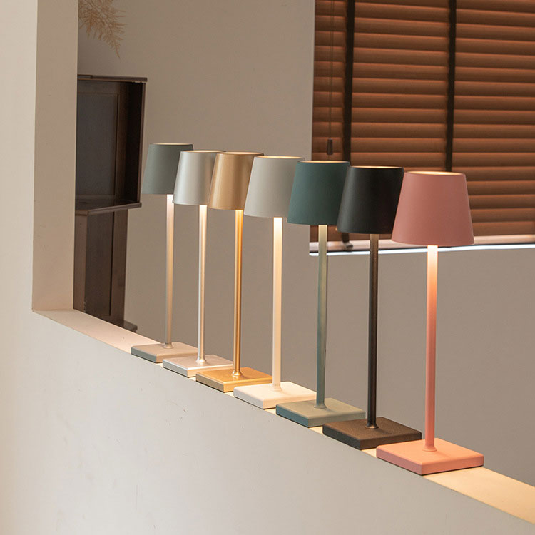 Trådløs Genopladelig Bordlampe - Lumière Monsieur