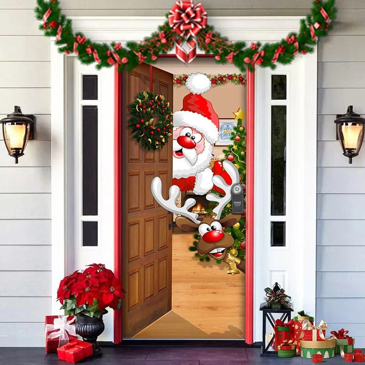 Jule dørdekoration - MerryDoor
