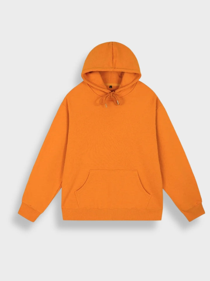 Oversized herre-hoodie med print - Noah