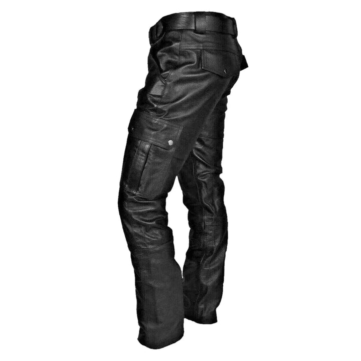 Herren læderbukser i biker-stil – RoadVance