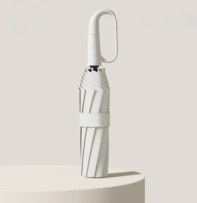 Reflekterende stormregnparaply – AeroGlow