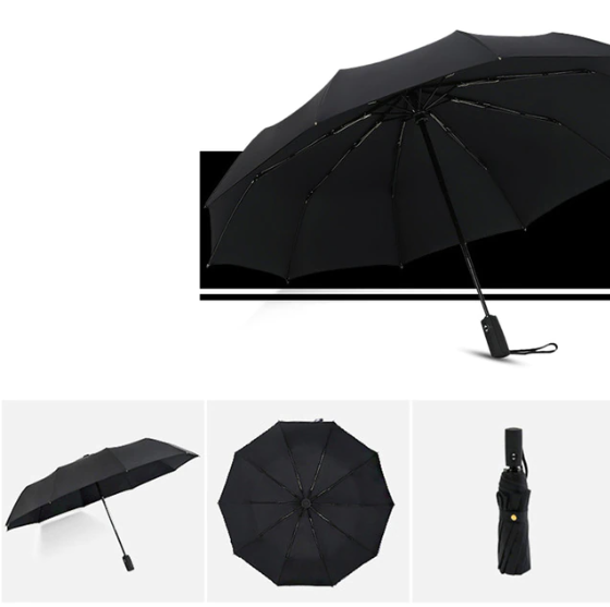 Stormsikre & sammenklappelige paraply – AeroShield