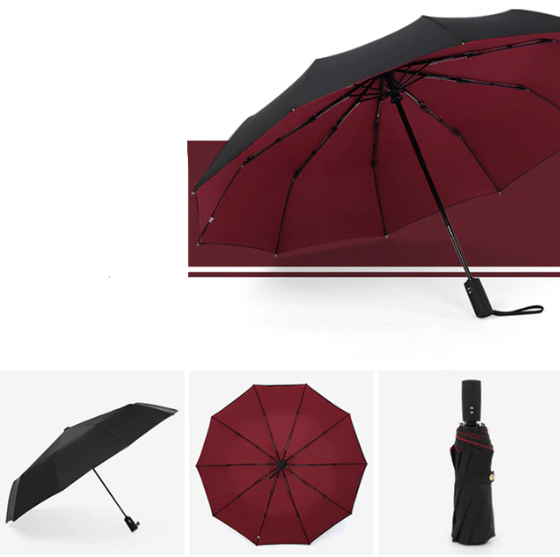 Stormsikre & sammenklappelige paraply – AeroShield