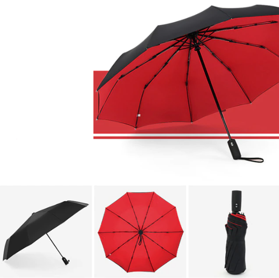 Stormsikre & sammenklappelige paraply – AeroShield