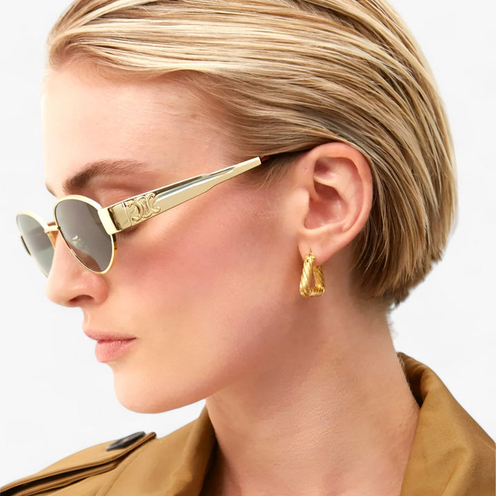 Damesolbrille med UV-beskyttelse og stilfuld acetatramme – Narella