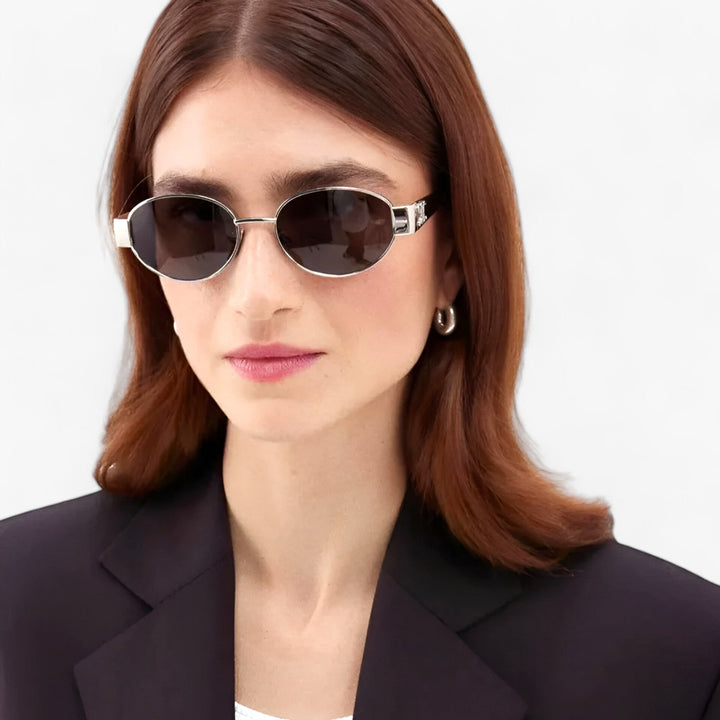 Damesolbrille med UV-beskyttelse og stilfuld acetatramme – Narella