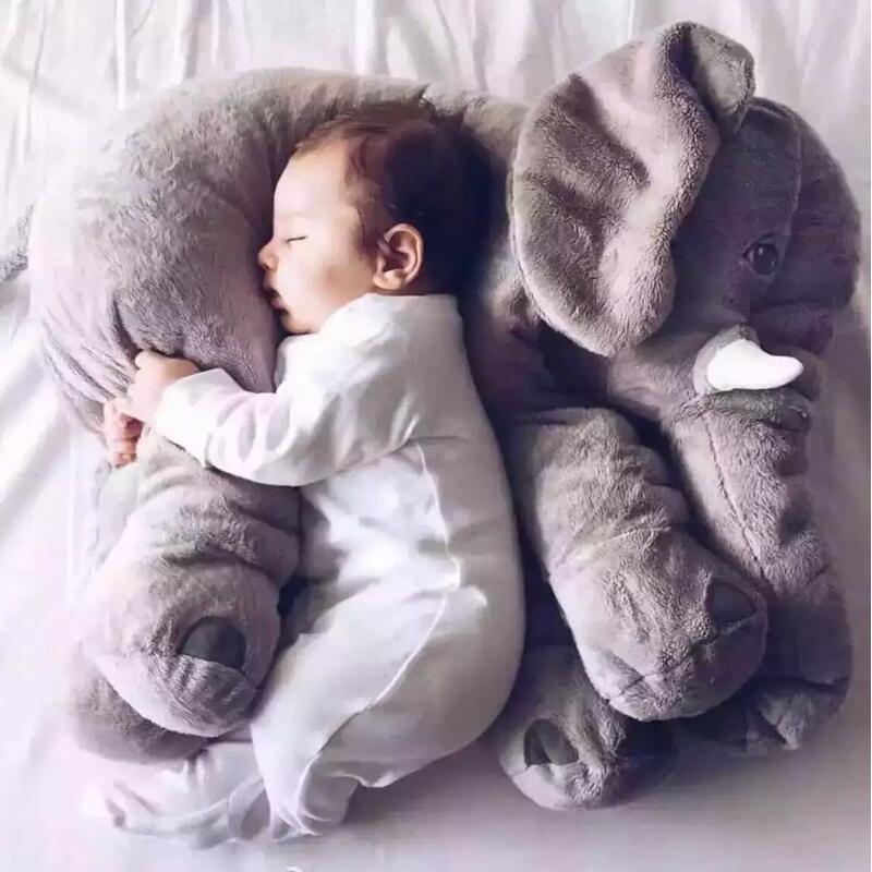 Plyselefant Krammepude - Cuddlephant