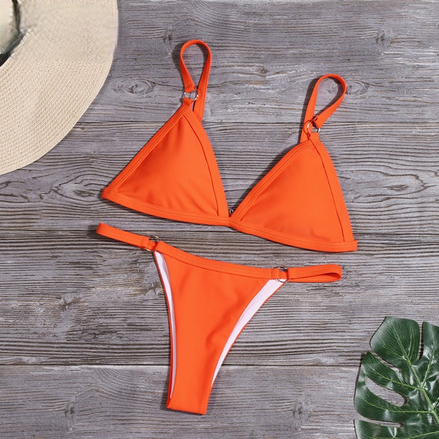Bæredygtig bikini med justerbare stropper – Alani
