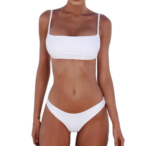 Bikini med justerbare stropper og fleksibel pasform – Kaila